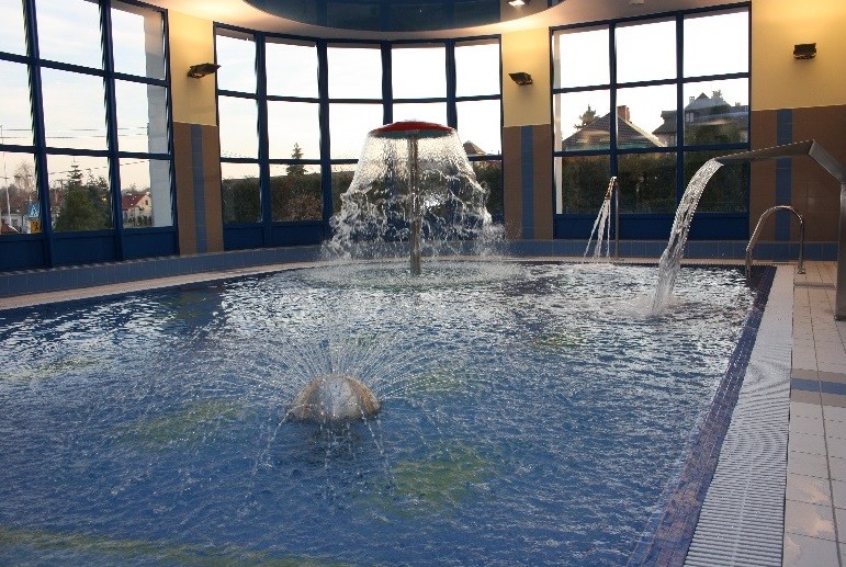 Ośrodek Sportowo Rekreacyjny w Zabierzowie Prezentacja basenu dla najmłodszych 