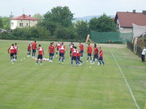 Ośrodek Sportowo Rekreacyjny w Zabierzowie Gwiazdy EURO U21 trenują w Zabierzowie 
